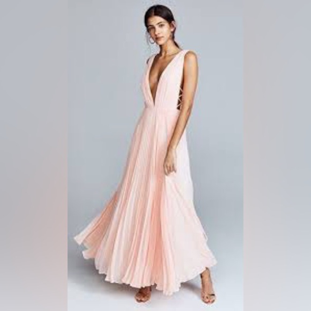 Fame and Partners Blush Maxi Dress